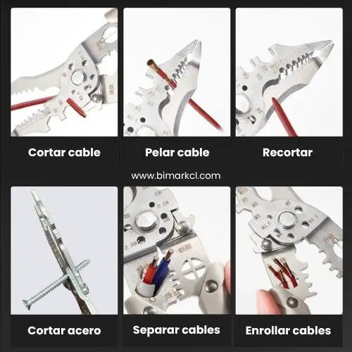 Alicate Multifuncional 8 en 1