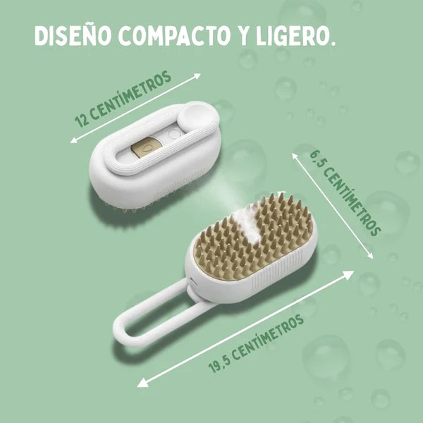 VAPOPELO® - Cepillo de Vapor Multifuncional 4 en 1 para gatos