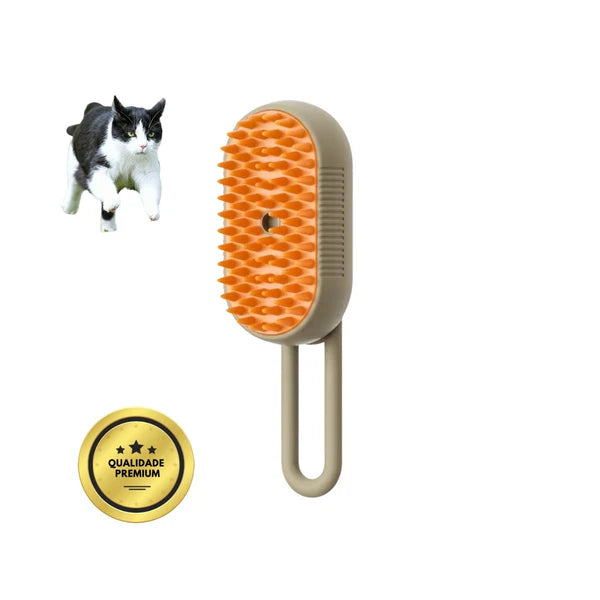 VAPOPELO® - Cepillo de Vapor Multifuncional 4 en 1 para gatos